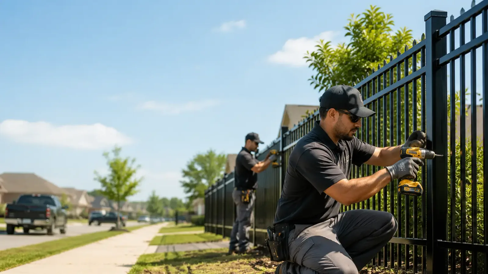 Metal Fence Installation in Mount Pleasant, IA